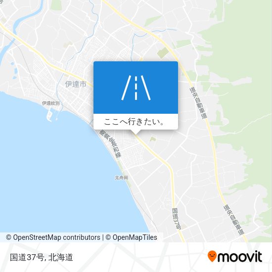 国道37号地図
