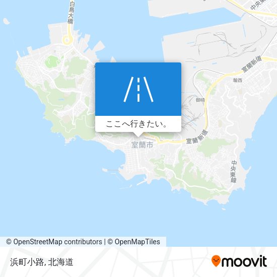 浜町小路地図