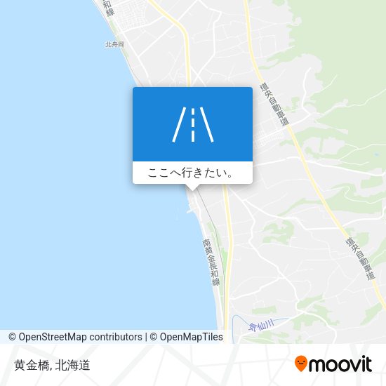 黄金橋地図