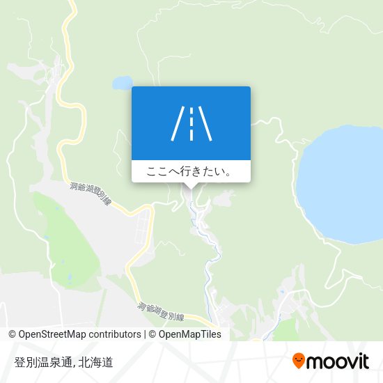 登別温泉通地図