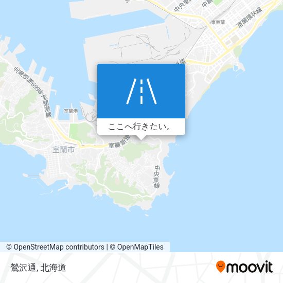 鶯沢通地図