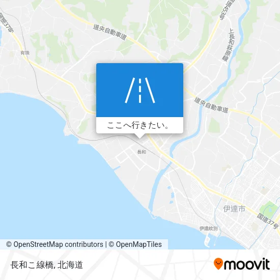 長和こ線橋地図