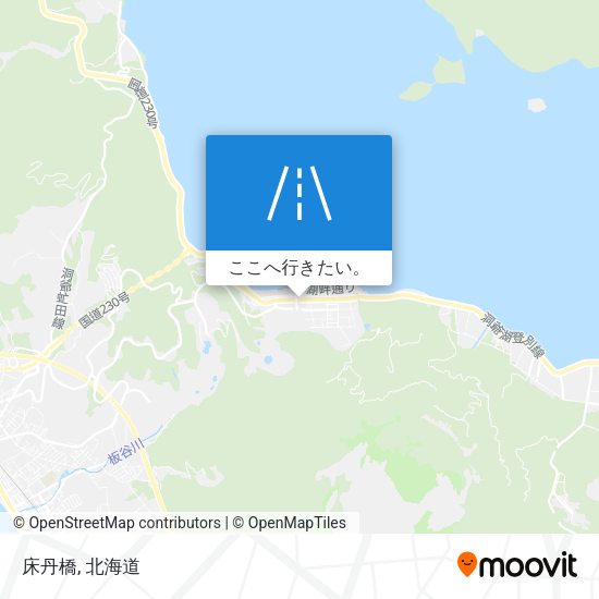 床丹橋地図