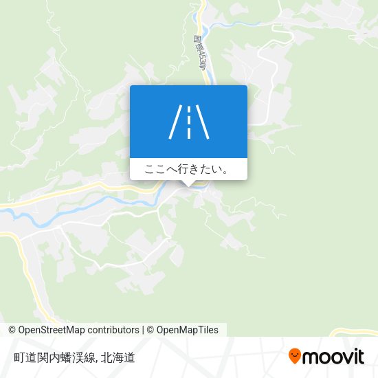 町道関内蟠渓線地図