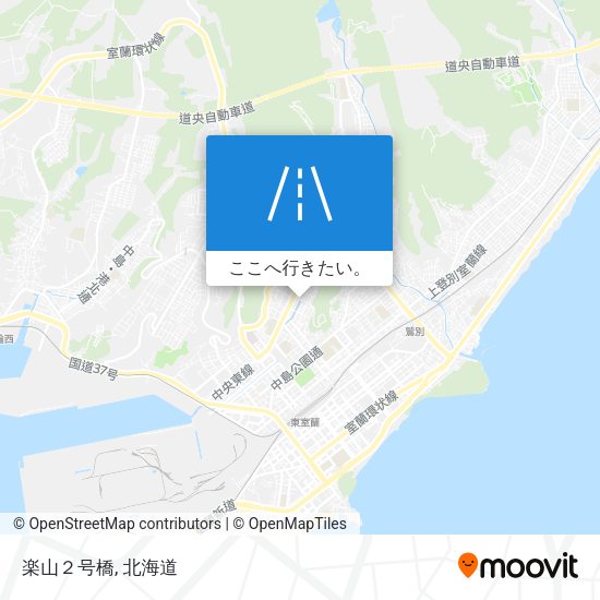 楽山２号橋地図
