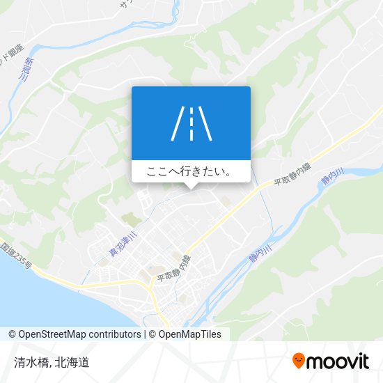 清水橋地図