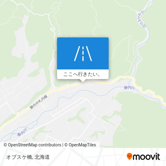 オブスケ橋地図