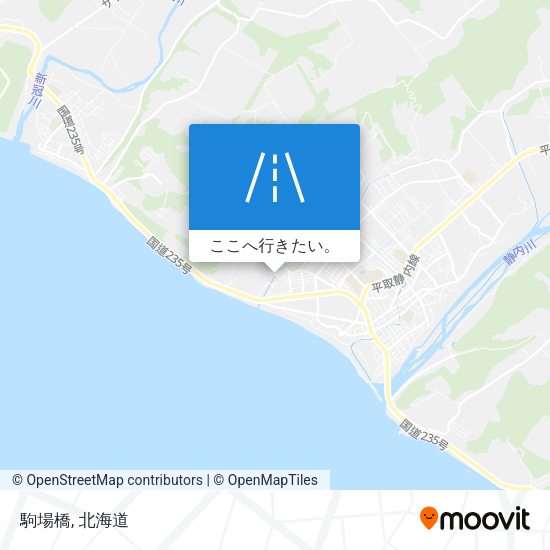 駒場橋地図