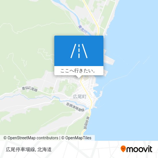 広尾停車場線地図