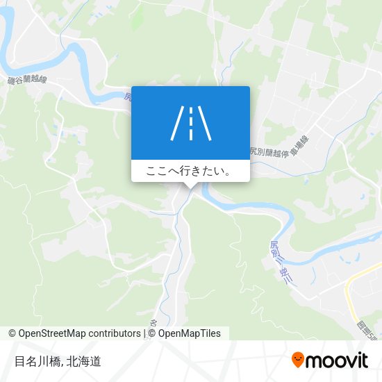 目名川橋地図