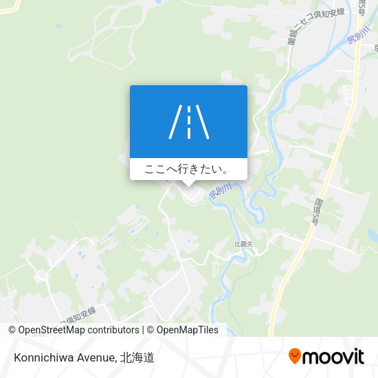 Konnichiwa Avenue地図