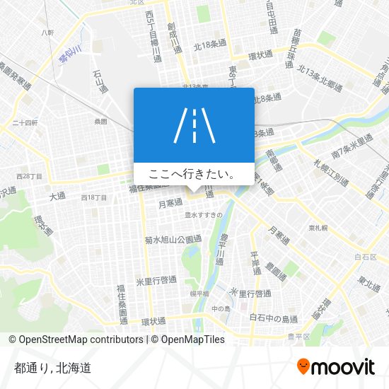 都通り地図