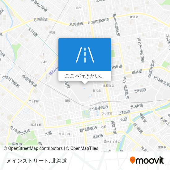 メインストリート地図