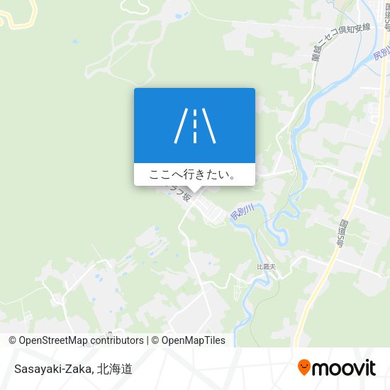 Sasayaki-Zaka地図