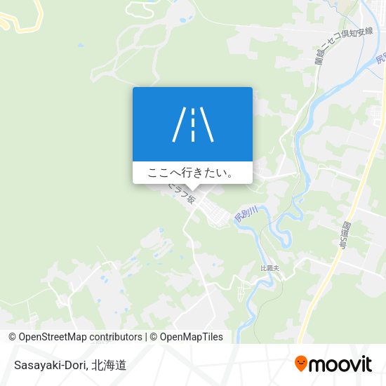 Sasayaki-Dori地図