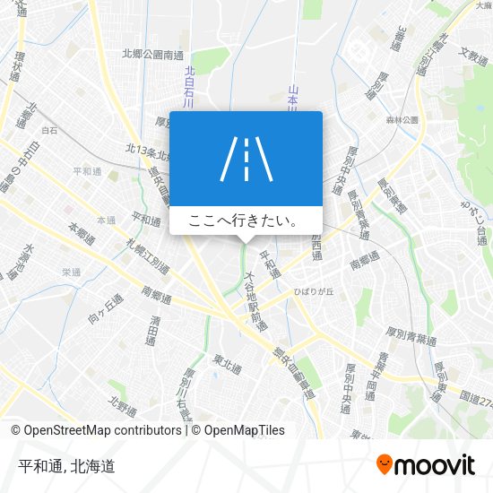 平和通地図