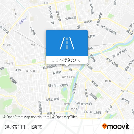 狸小路2丁目地図
