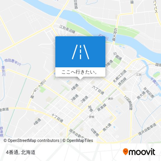 4番通地図
