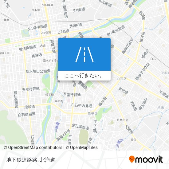 地下鉄連絡路地図