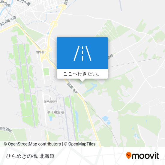 ひらめきの橋地図