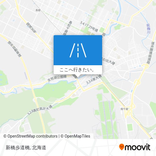新橋歩道橋地図