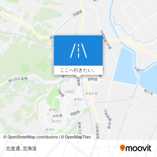 北進通地図