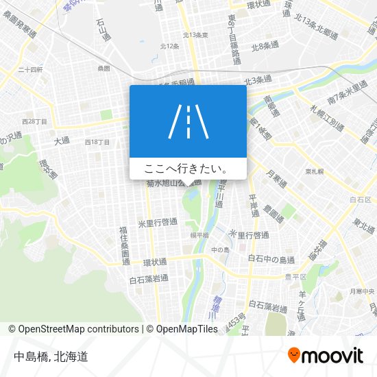 中島橋地図