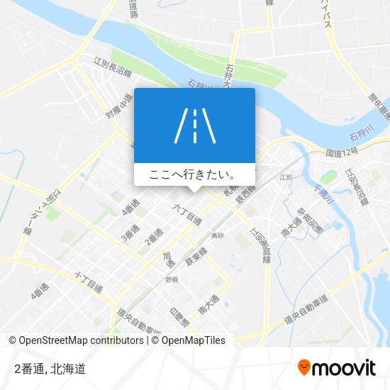 2番通地図