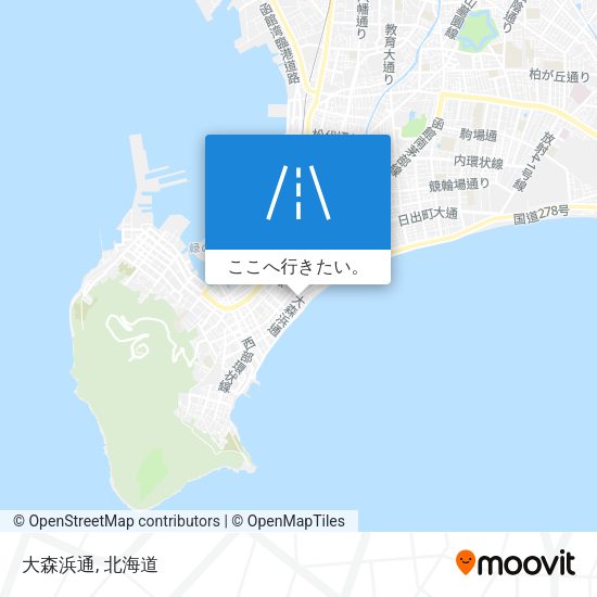 大森浜通地図