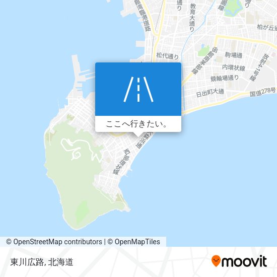 東川広路地図