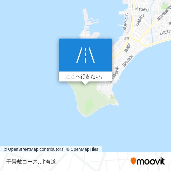 千畳敷コース地図