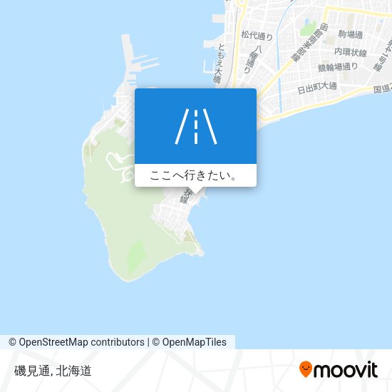 磯見通地図