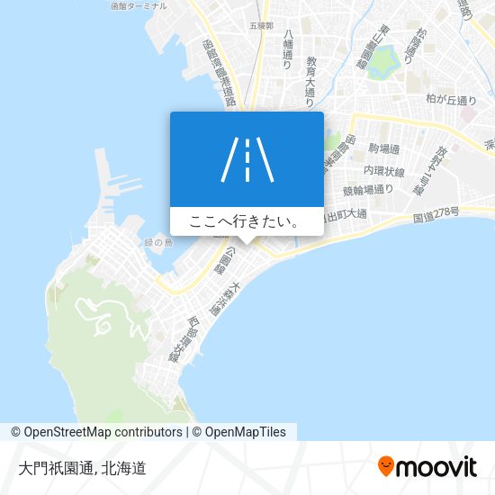 大門祇園通地図