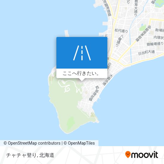 チャチャ登り地図