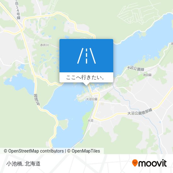 小池橋地図