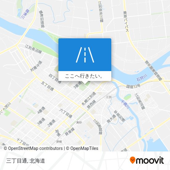 三丁目通地図