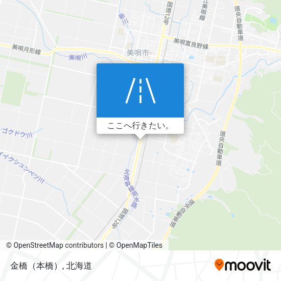 金橋（本橋）地図