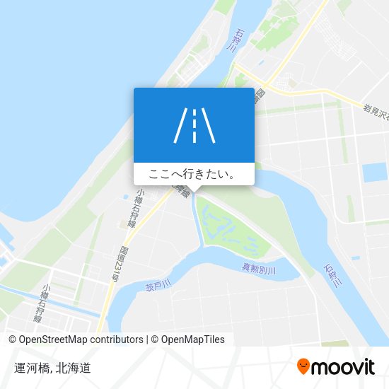 運河橋地図