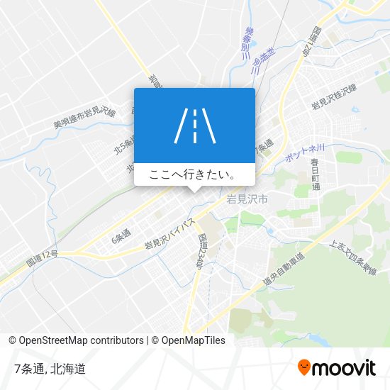 7条通地図