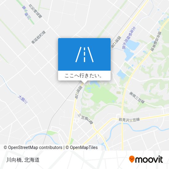 川向橋地図
