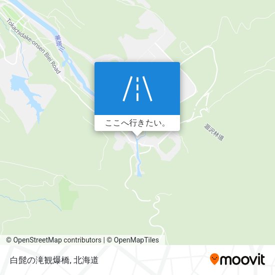 白髭の滝観爆橋地図