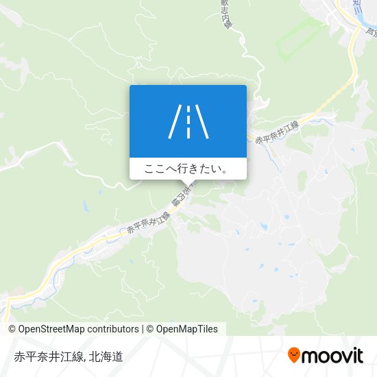 赤平奈井江線地図