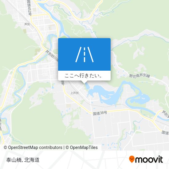 泰山橋地図