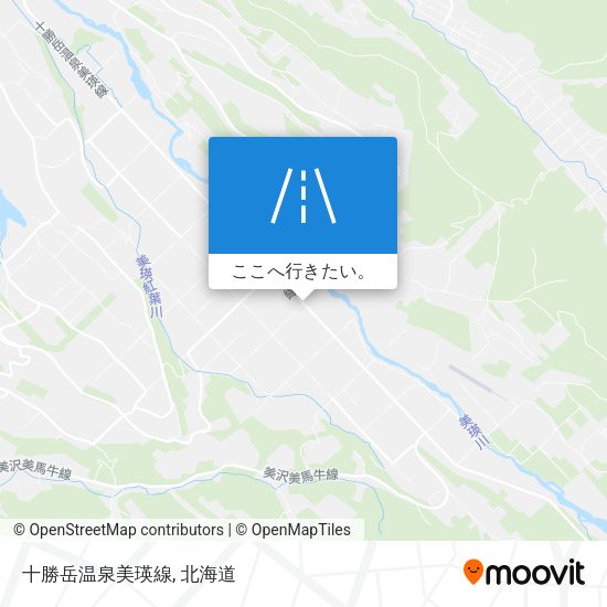 十勝岳温泉美瑛線地図