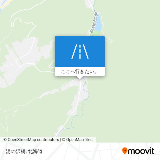 湯の沢橋地図