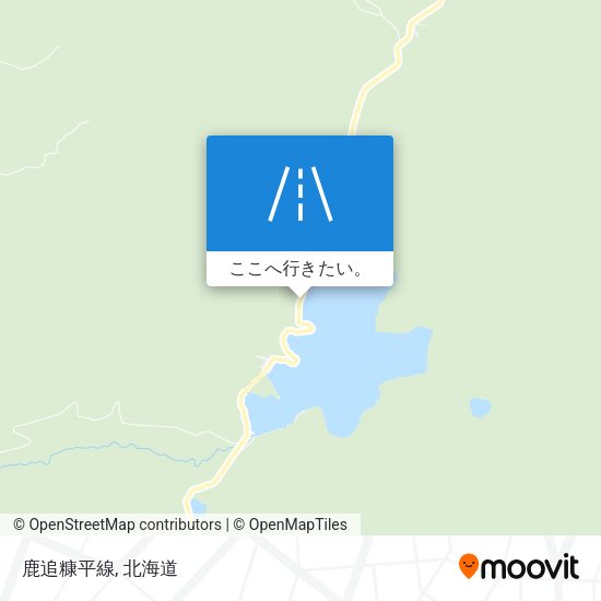 鹿追糠平線地図