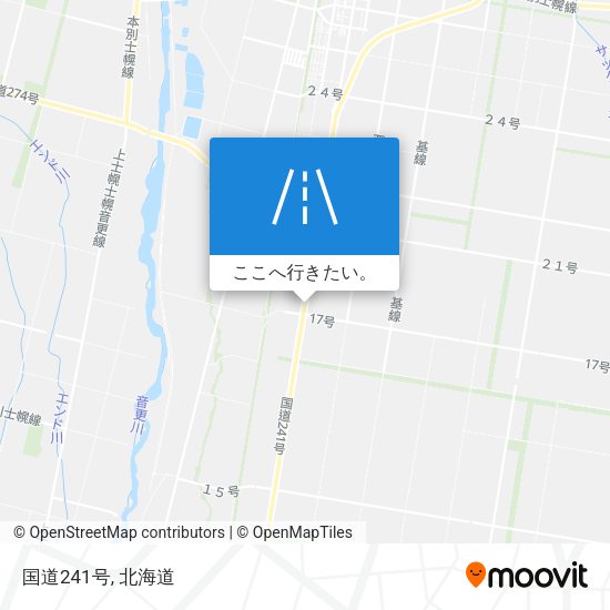 国道241号地図