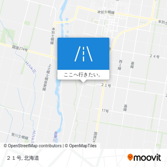 ２１号地図