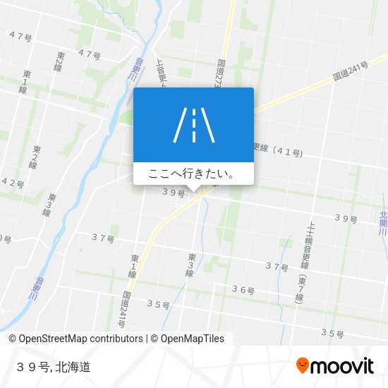 ３９号地図