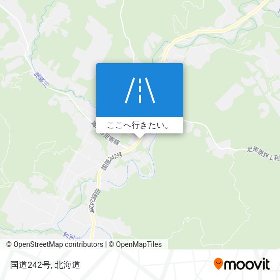 国道242号地図